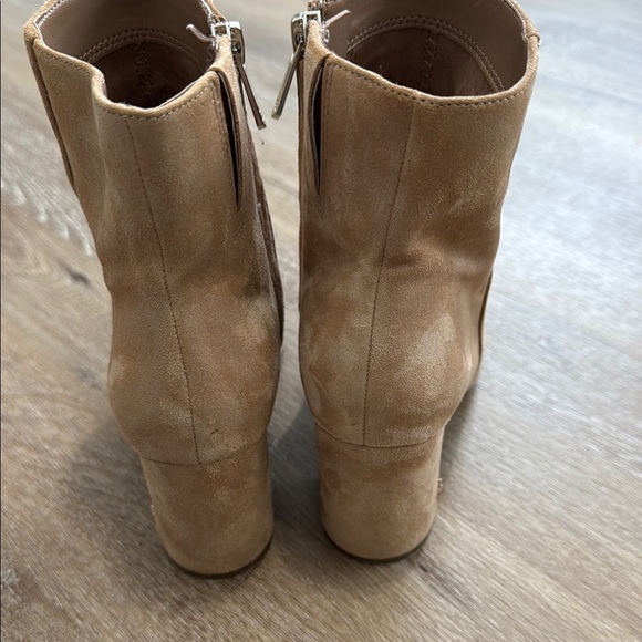 Sam Edelman Size 6.5 Tan Ankle Boots with Side Zipper - Picture 4 of 12